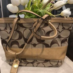 EUC Coach tote‼️SOLD‼️